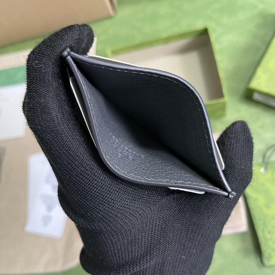 Gucci Card Case With Cut-out Interlocking G(10-7cm)    - DopestKickz