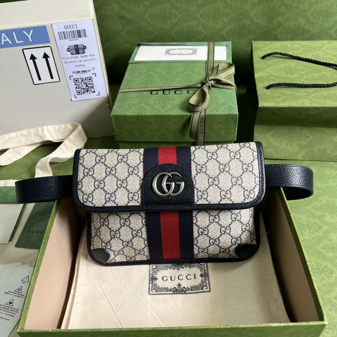 Gucci Ophidia Belt Bag(22*17*3.5cm) - DopestKickz