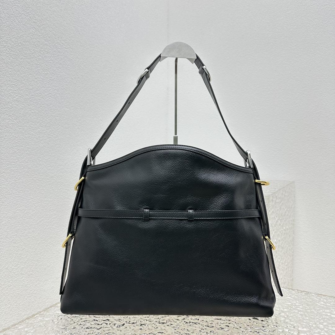 Givenchy Medium Voyou Bag In Leather(32-37-6.5cm) - DopestKickz