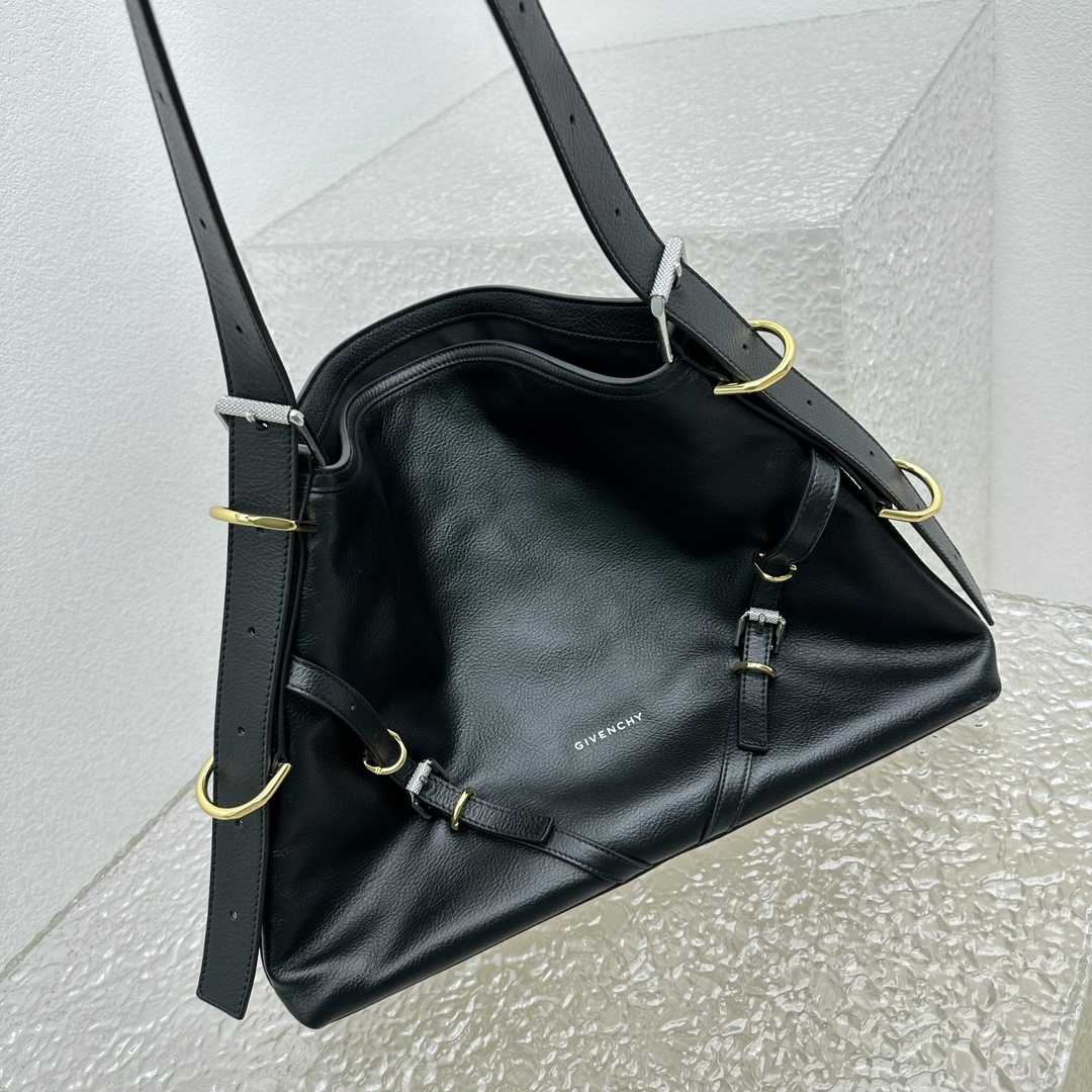 Givenchy Medium Voyou Bag In Leather(32-37-6.5cm) - DopestKickz