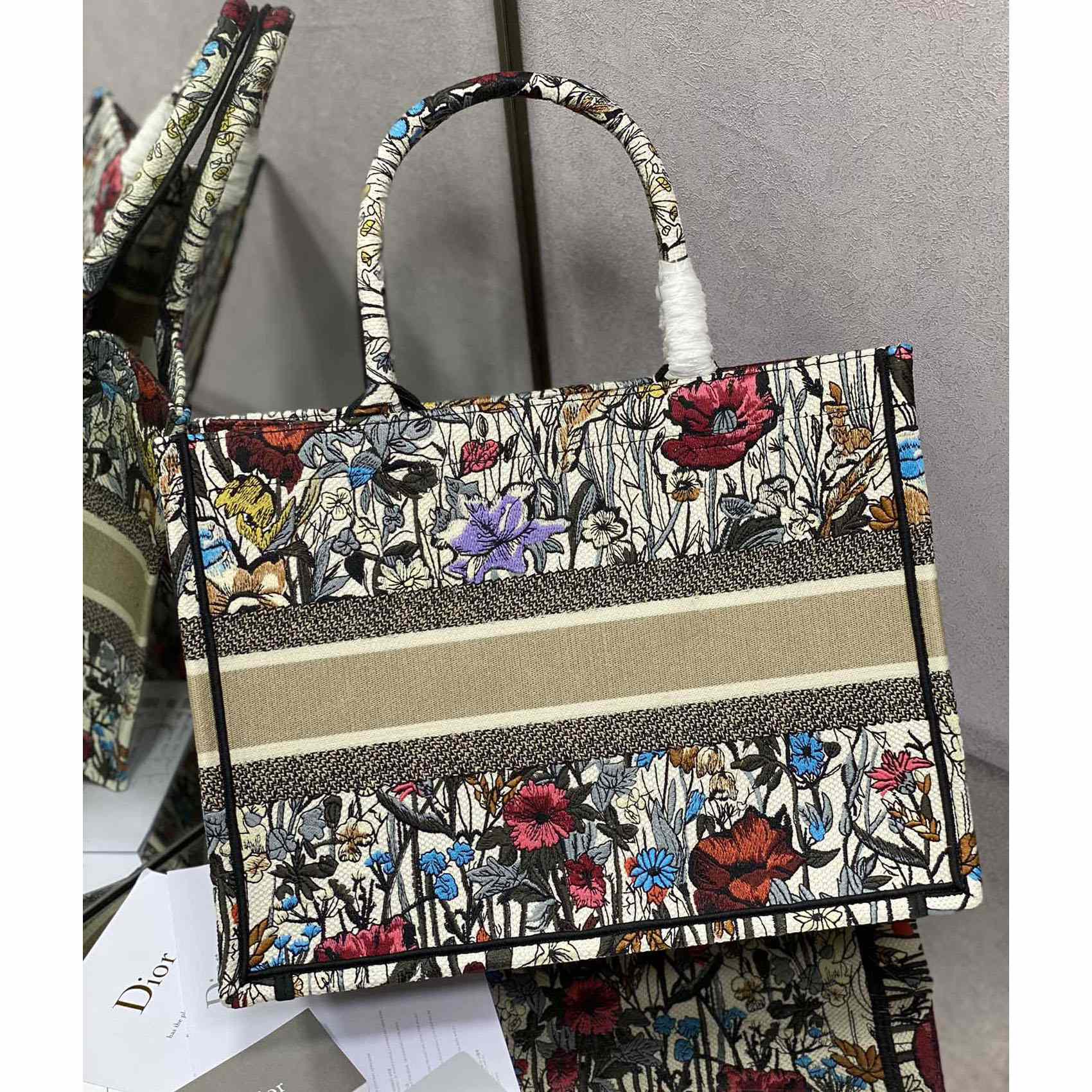 Dior Medium Dior Book Tote - DopestKickz
