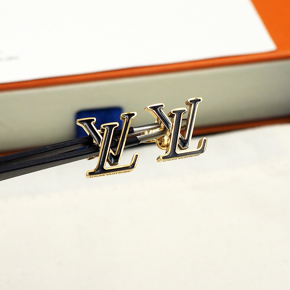 Louis Vuitton LV Iconic Enamel Earrings   M01135 - DopestKickz