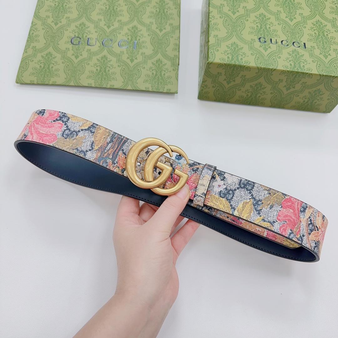 Gucci GG Marmont Wide Belt - DopestKickz