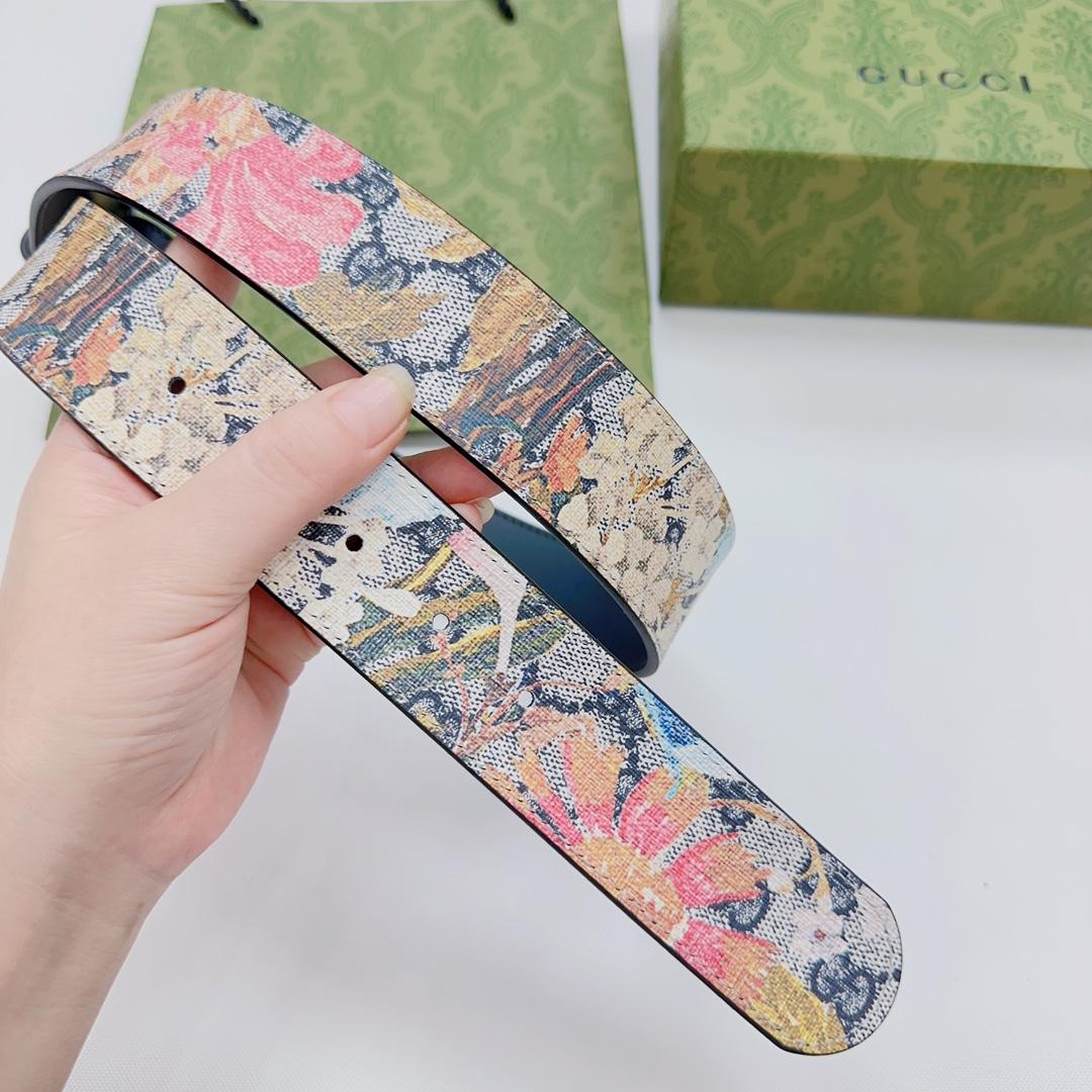 Gucci GG Marmont Wide Belt - DopestKickz