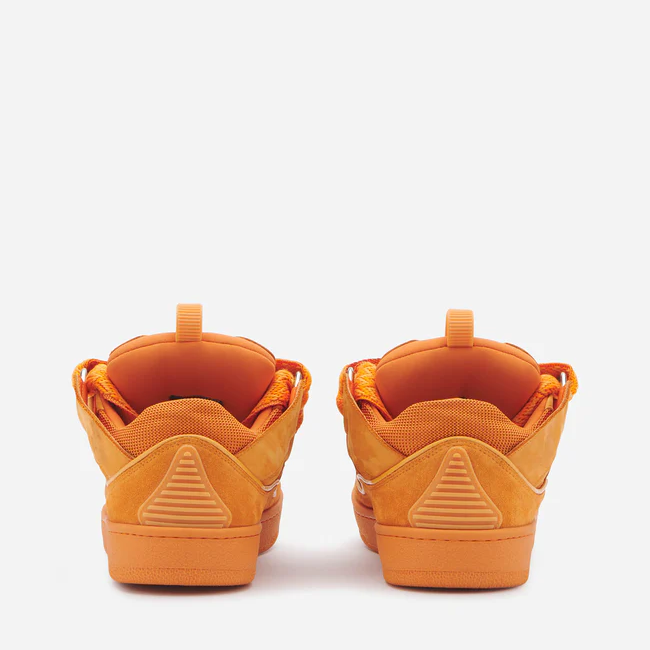 Lanvin Leather Curb Sneakers - DopestKickz