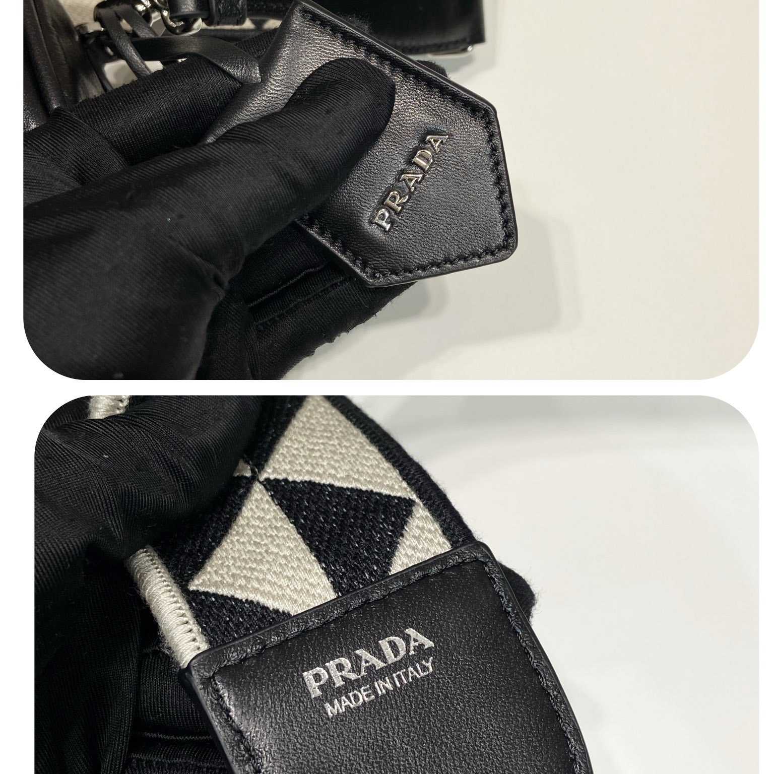 Prada Nappa Antique Leather Multi-pocket Shoulder Bag - DopestKickz