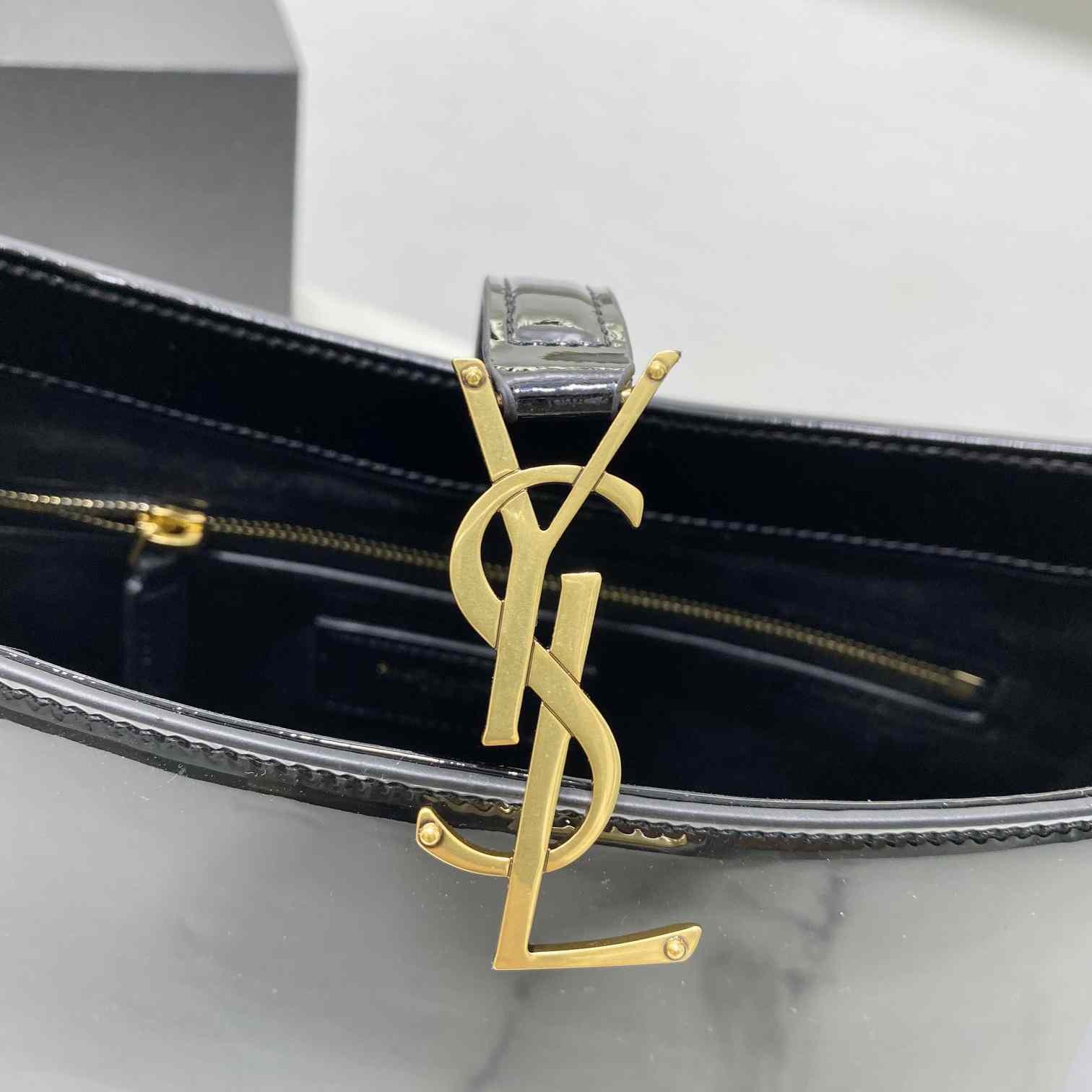 Saint Laurent Le 5 À 7 In Patent Leather - DopestKickz