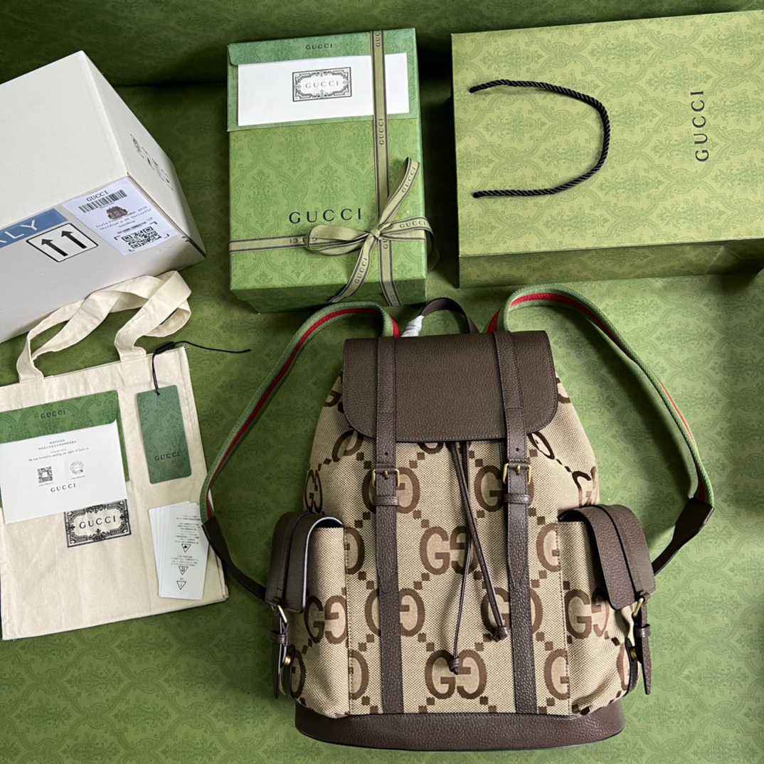 Gucci Jumbo GG Backpack(34*42*16cm) - DopestKickz