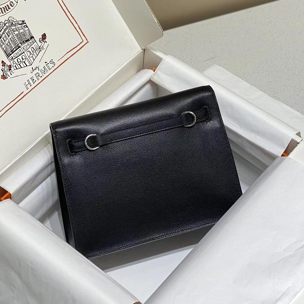 Hermes Kelly Mini Women Handbag(22-17-4cm ) - DopestKickz