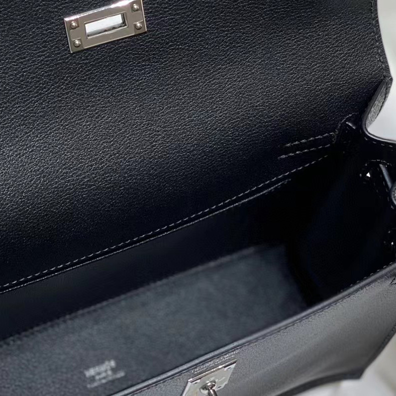 Hermes Kelly Mini Women Handbag(22-17-4cm ) - DopestKickz