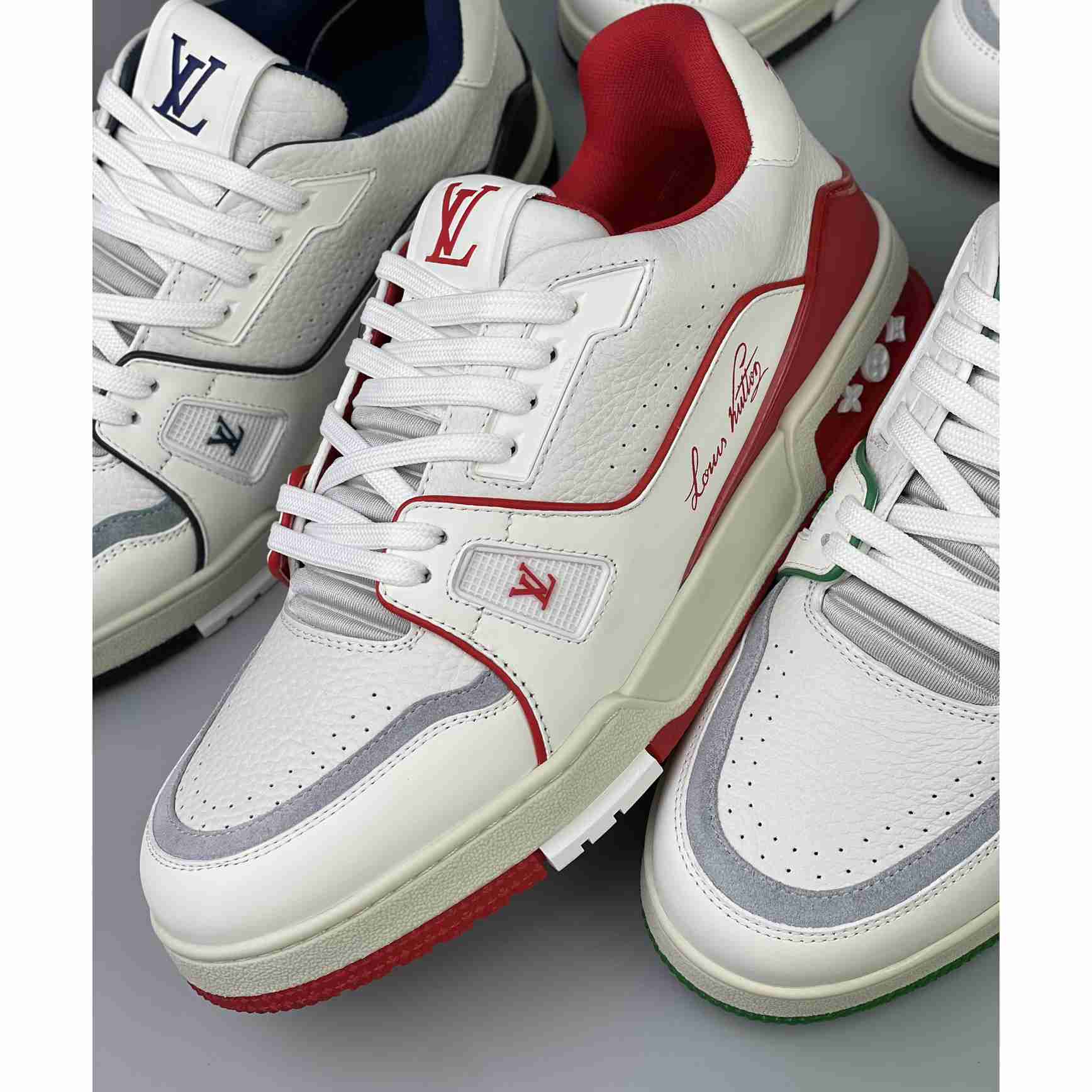 Louis Vuitton Trainer Sneaker (Upon UK Size) - DopestKickz