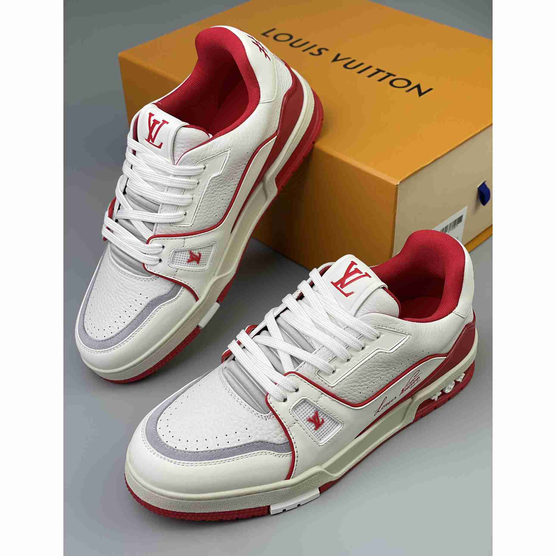 Louis Vuitton Trainer Sneaker (Upon UK Size) - DopestKickz