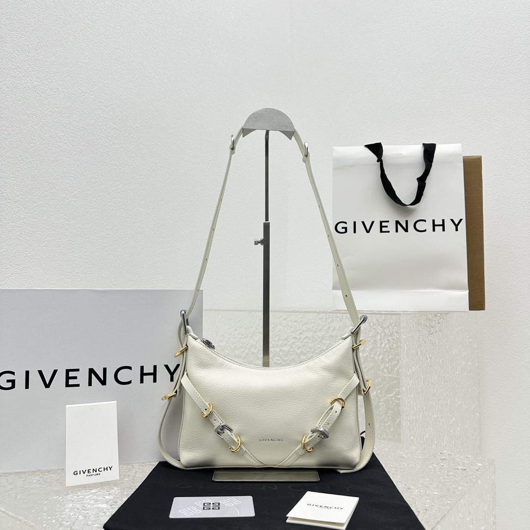 Givenchy Mini Voyou Bag In Leather (18X24x3.5cm) - DopestKickz