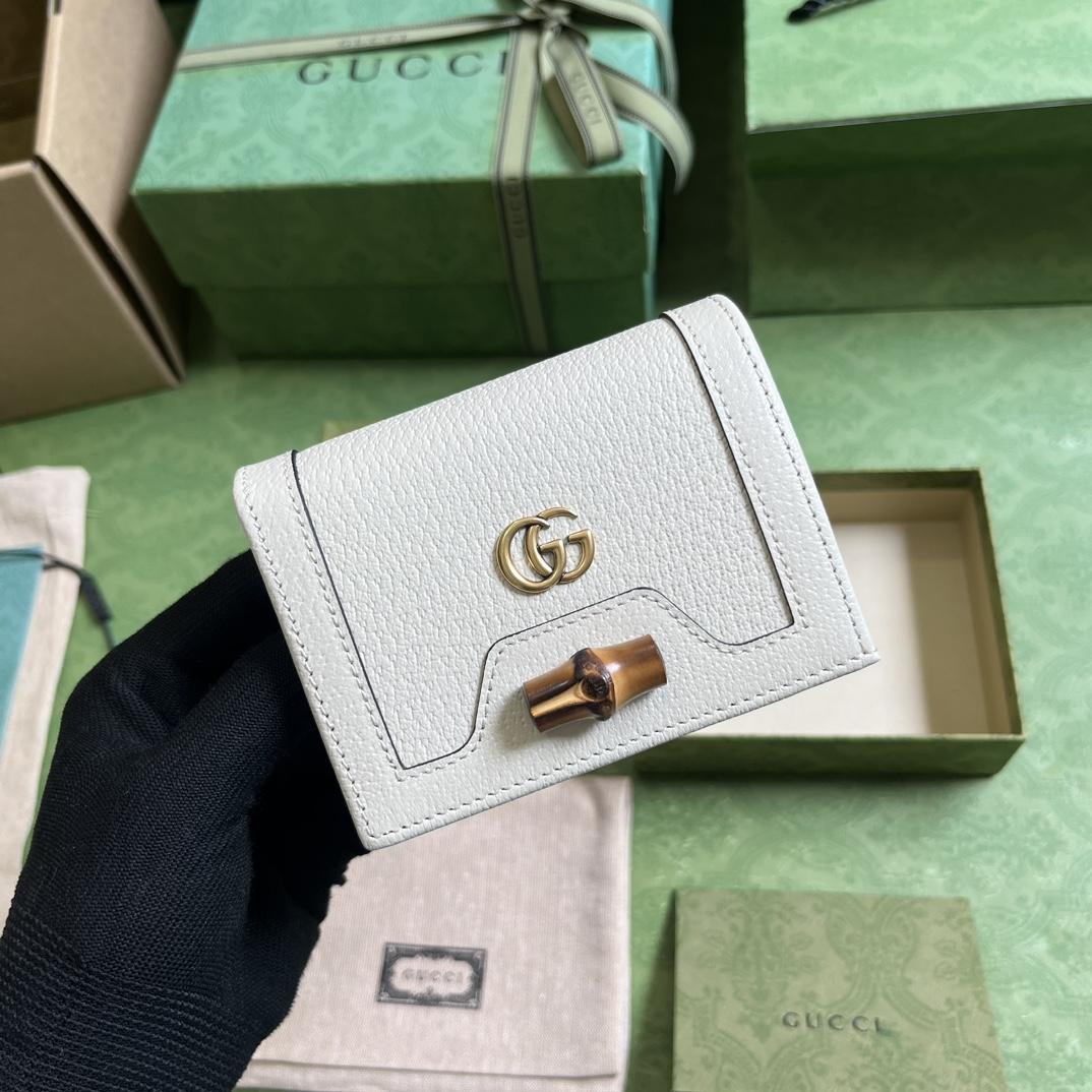 Gucci Diana Card Case Wallet - DopestKickz