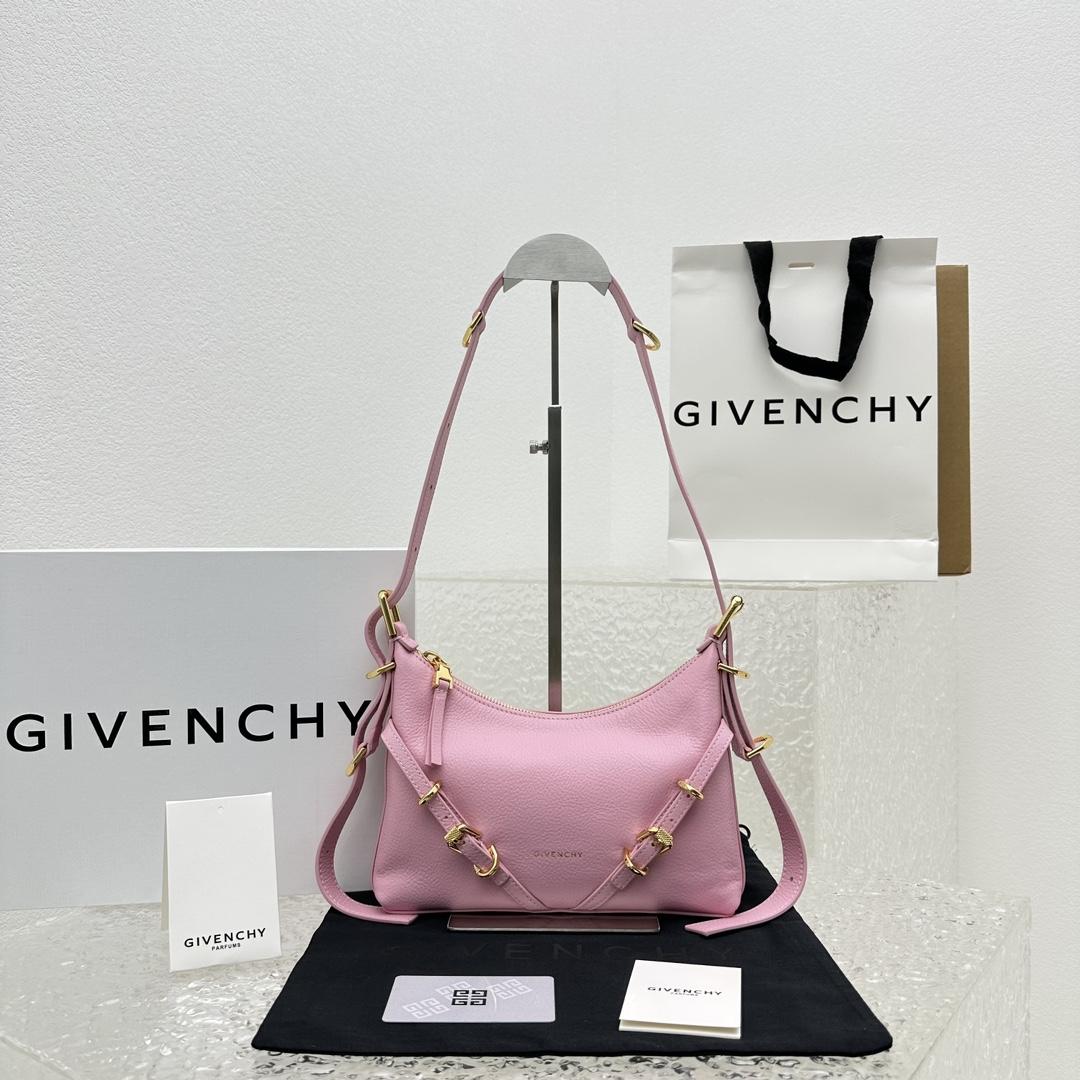 Givenchy Mini Voyou Bag In Leather (18X24x3.5cm) - DopestKickz
