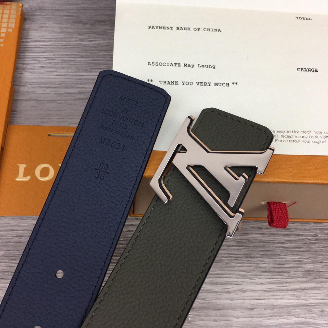 Louis Vuitton LV Shape 40MM Reversible Belt - DopestKickz