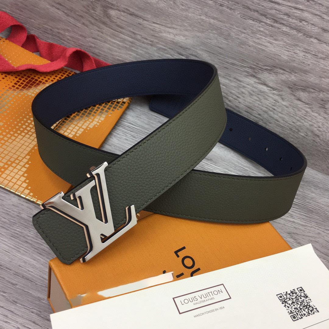 Louis Vuitton LV Shape 40MM Reversible Belt - DopestKickz