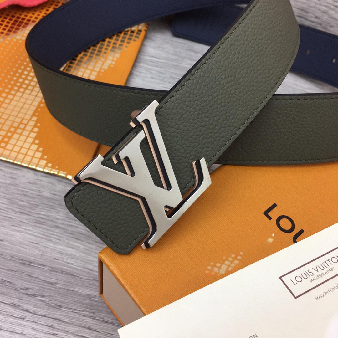 Louis Vuitton LV Shape 40MM Reversible Belt - DopestKickz