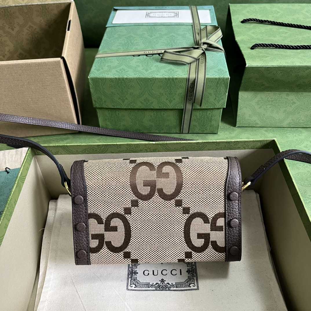 Gucci Horsebit 1955 Jumbo GG Mini Bag(18-12-5cm) - DopestKickz