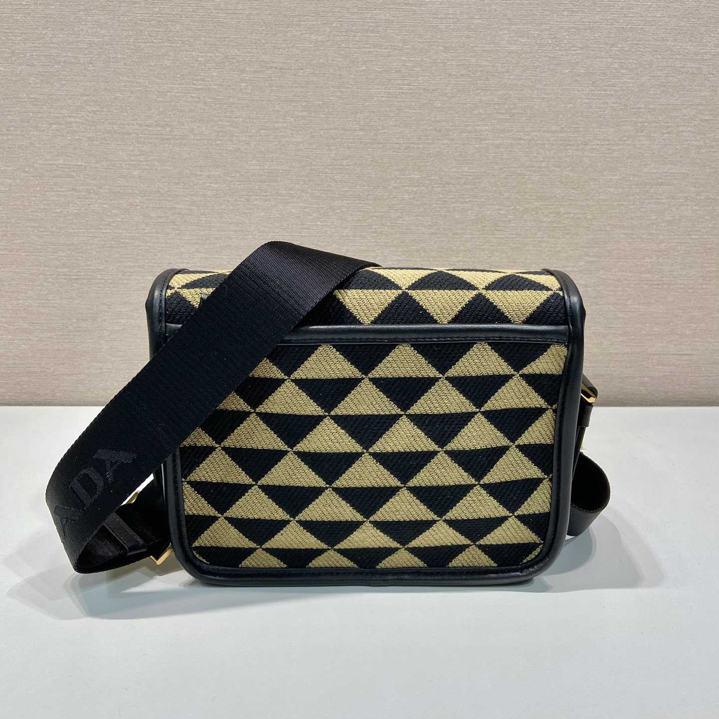 Prada Symbole Embroidered Fabric Bag - DopestKickz