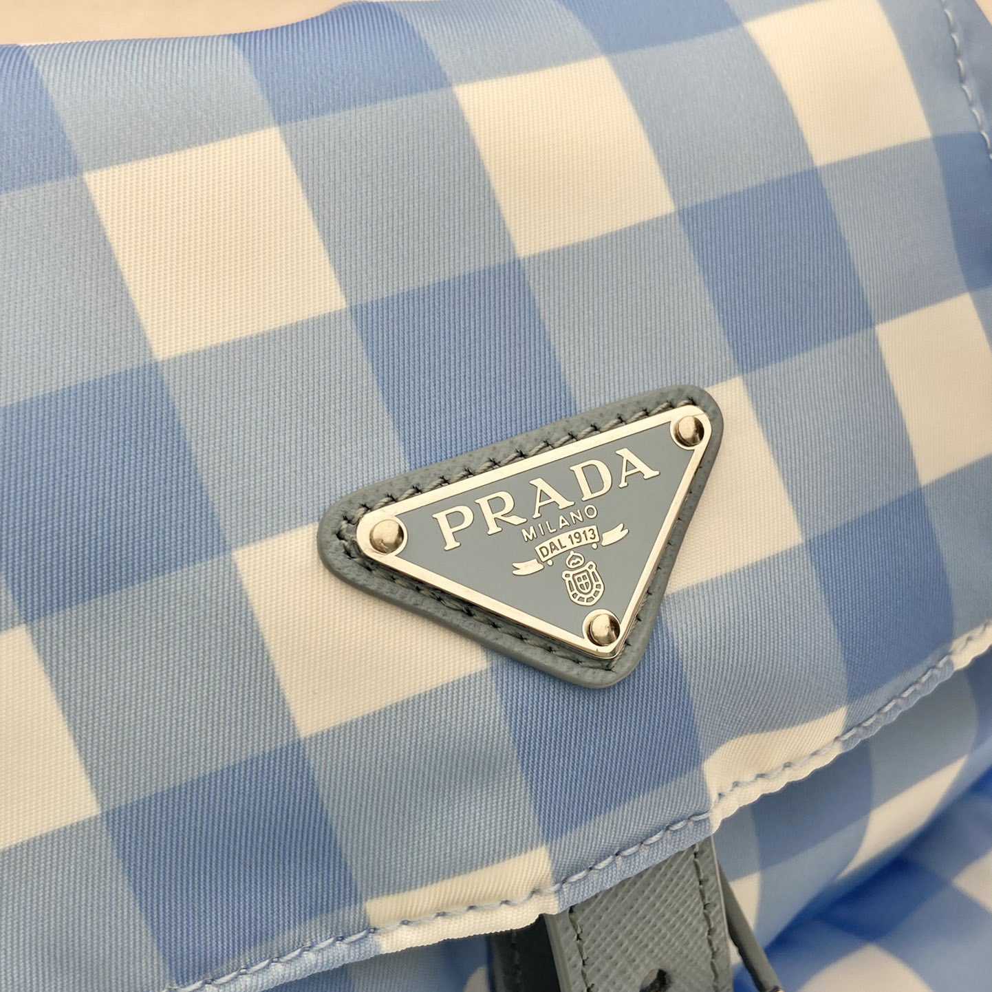 Prada Small Printed Re-Nylon Backpack - DopestKickz