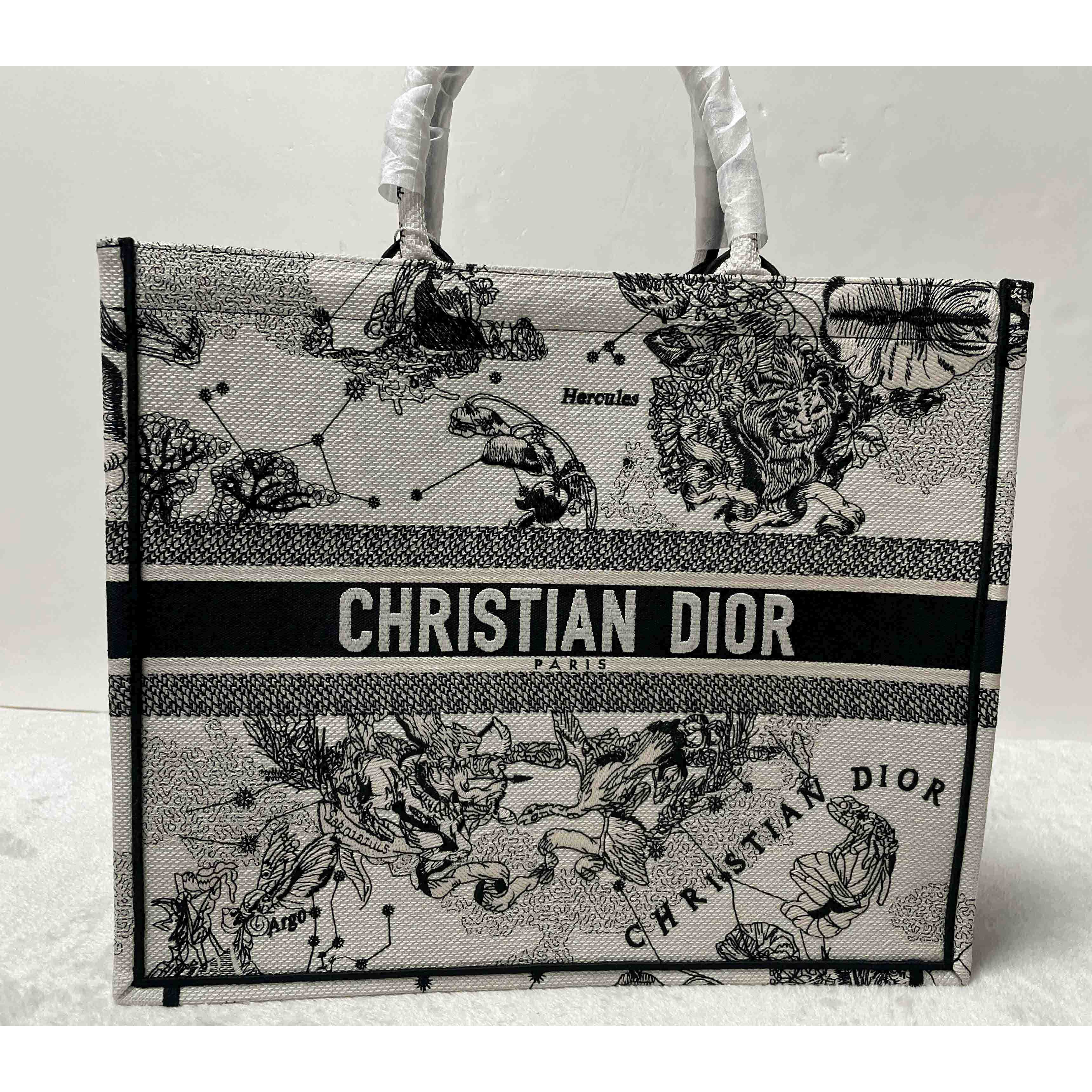 Dior Oblique Embroidered Book Tote(41.5-25-18cm) (50% Off Sale) pb139 - DopestKickz