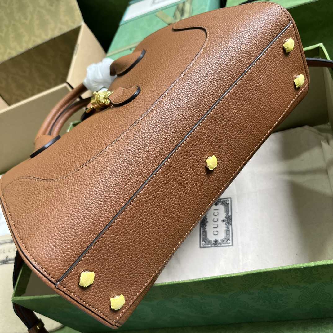 Gucci Jackie 1961 Small Natural Grain Tote(30-23-12cm) - DopestKickz