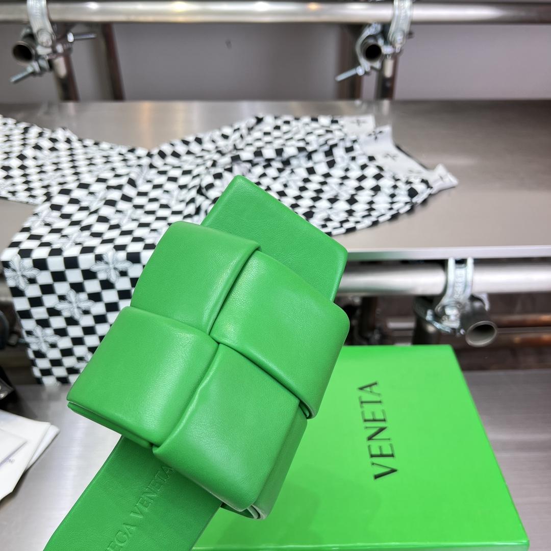 Bottega Veneta Patch Flat Mule - DopestKickz