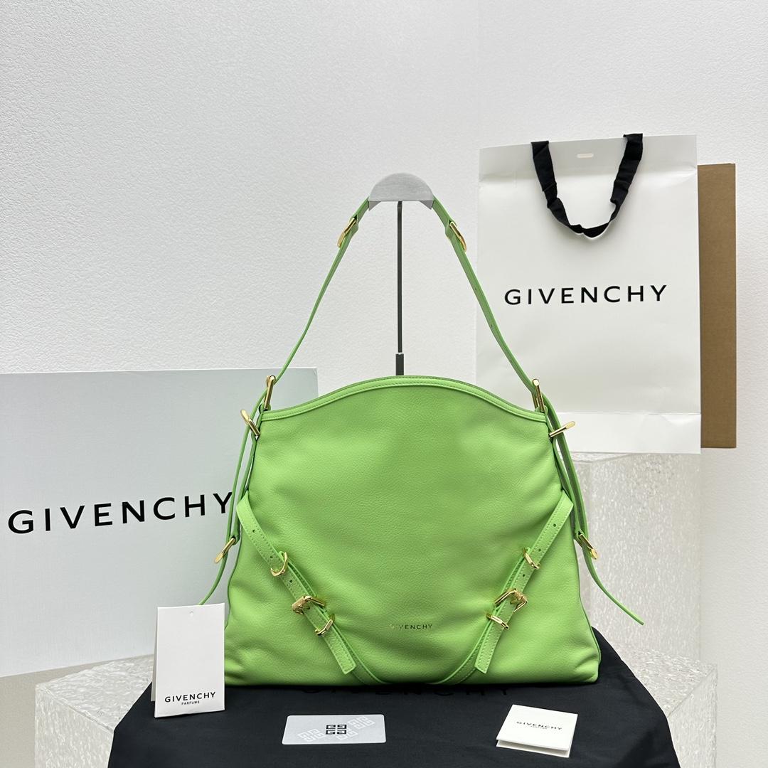 Givenchy Medium Voyou Bag In Leather(32-37-6.5cm) - DopestKickz