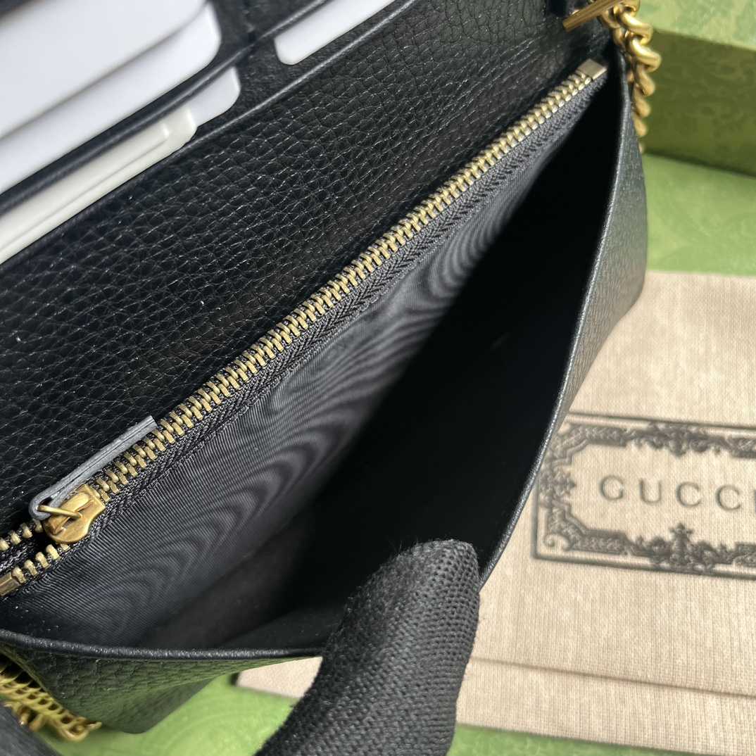 Gucci Chain Wallet With Interlocking G Python Bow(19-10-4cm) - DopestKickz