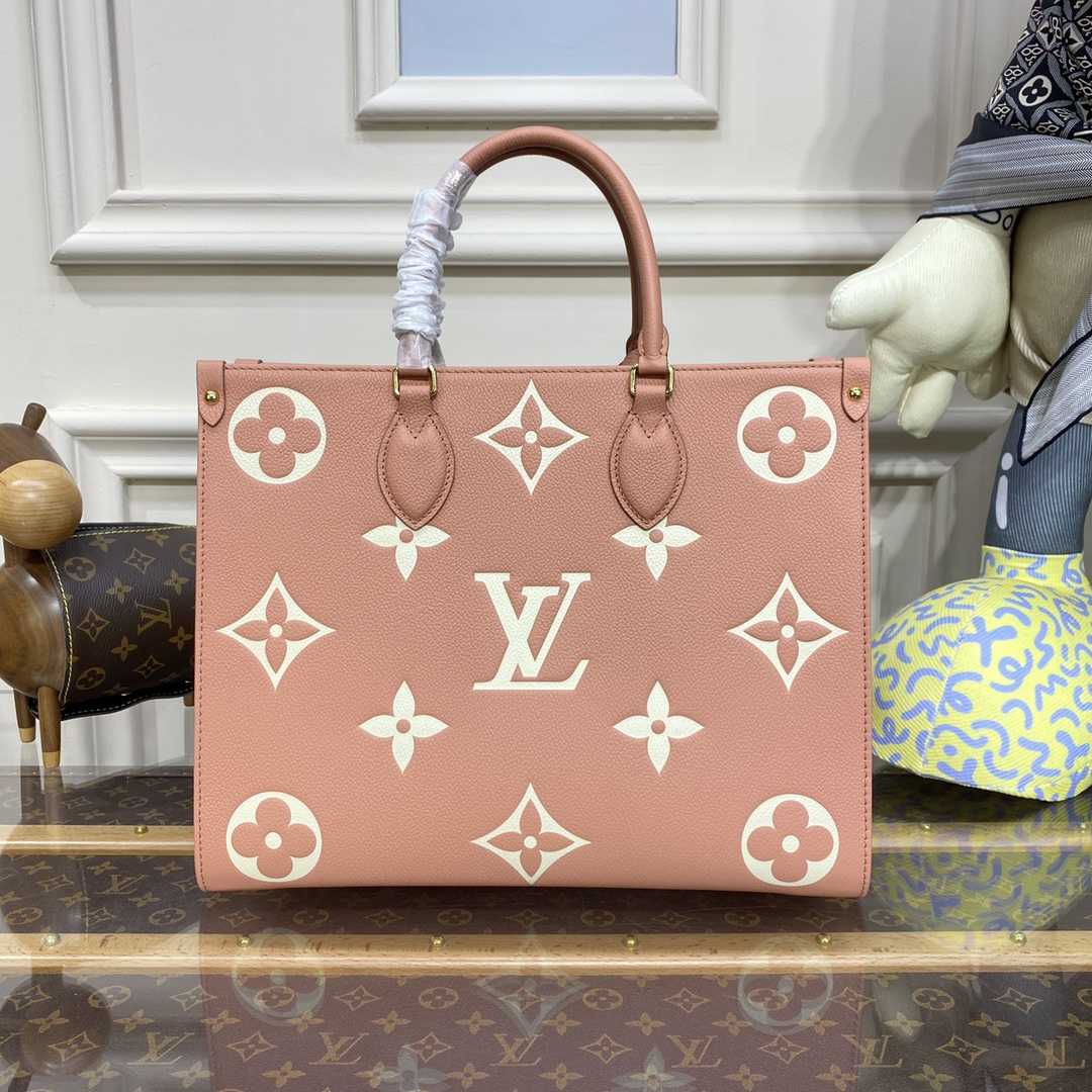 Louis Vuitton OnTheGo MM Tote Bag(34-26-13cm)  M46286 - DopestKickz