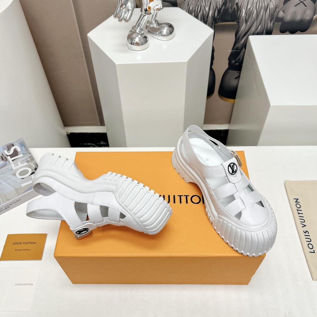 Louis Vuitton Archlight Flat Sandals - DopestKickz