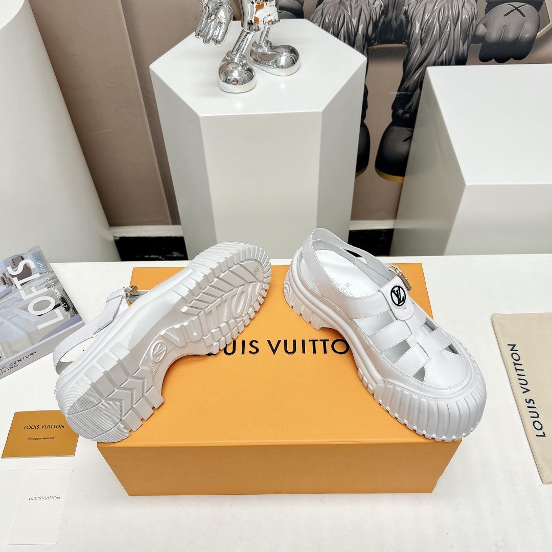Louis Vuitton Archlight Flat Sandals - DopestKickz