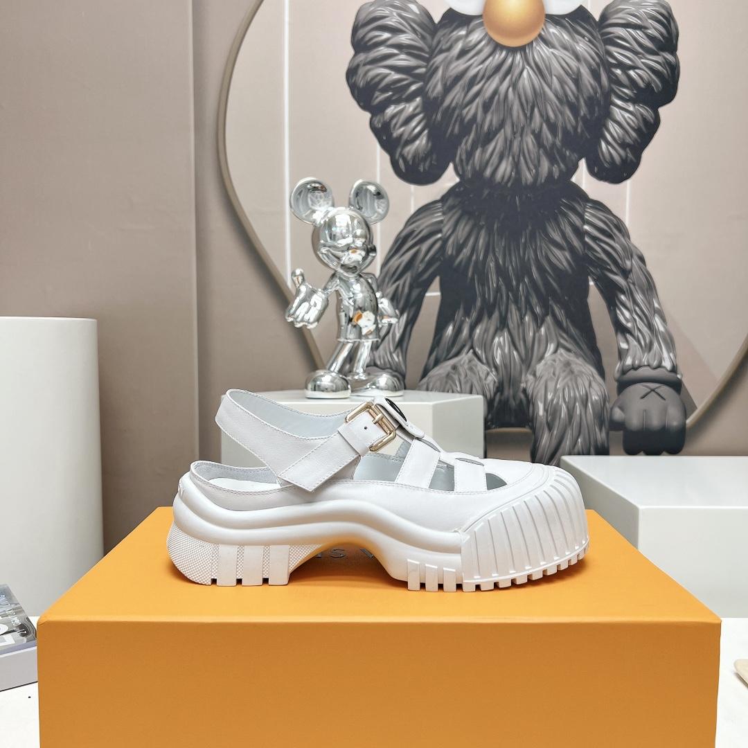 Louis Vuitton Archlight Flat Sandals - DopestKickz