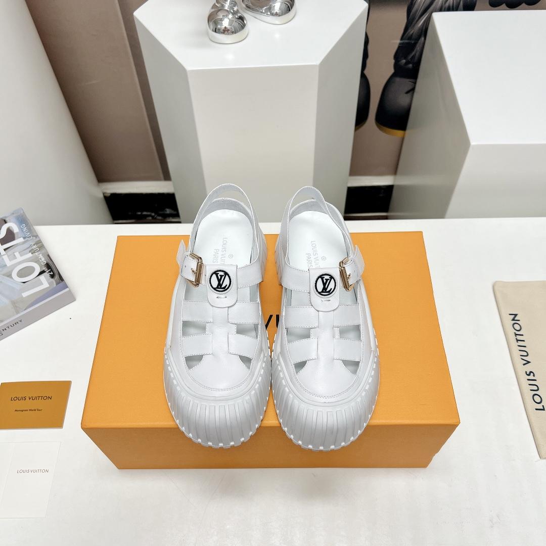 Louis Vuitton Archlight Flat Sandals - DopestKickz