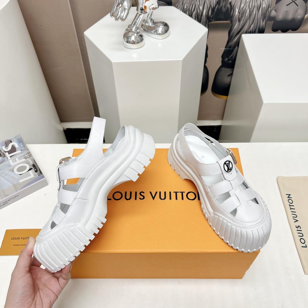 Louis Vuitton Archlight Flat Sandals - DopestKickz