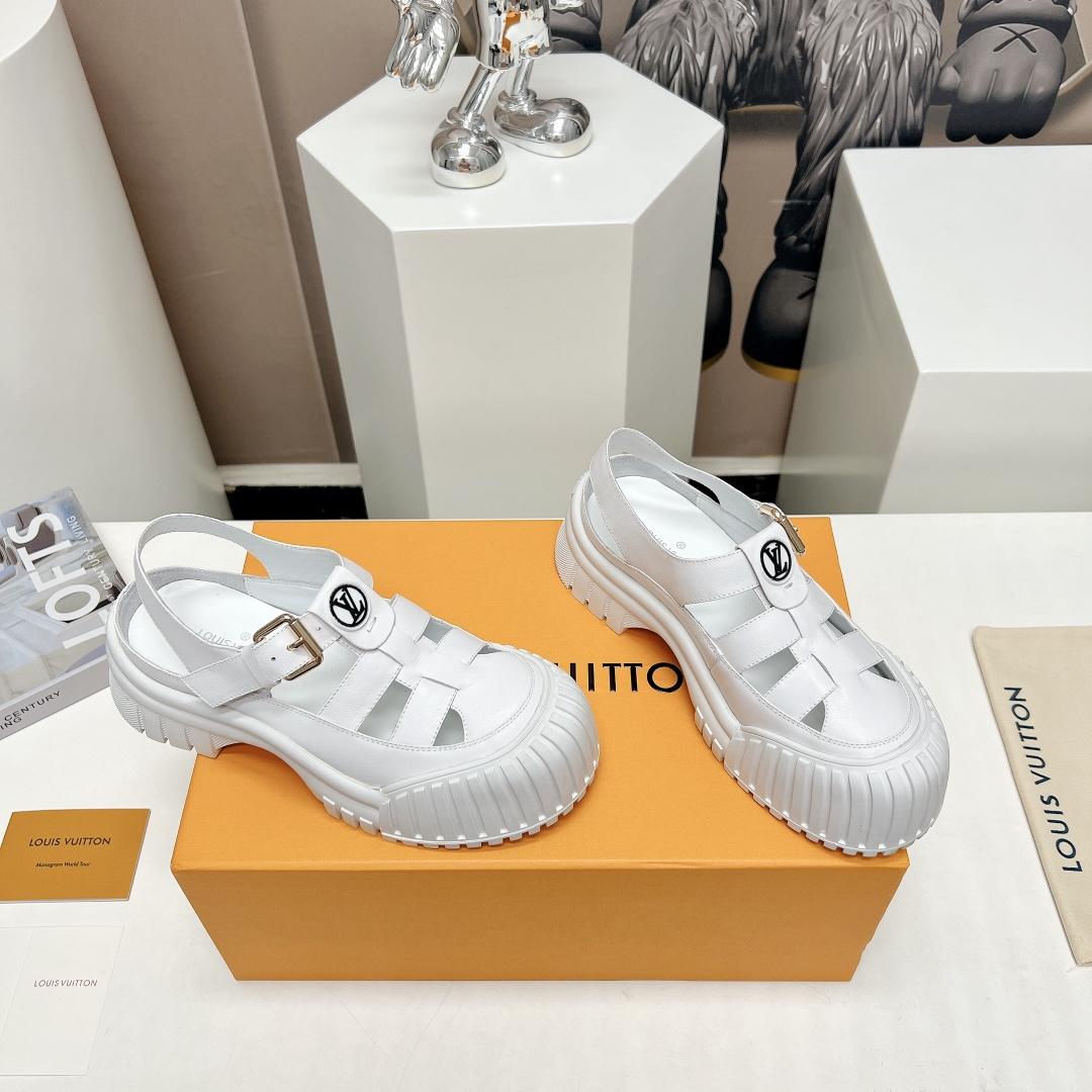 Louis Vuitton Archlight Flat Sandals - DopestKickz