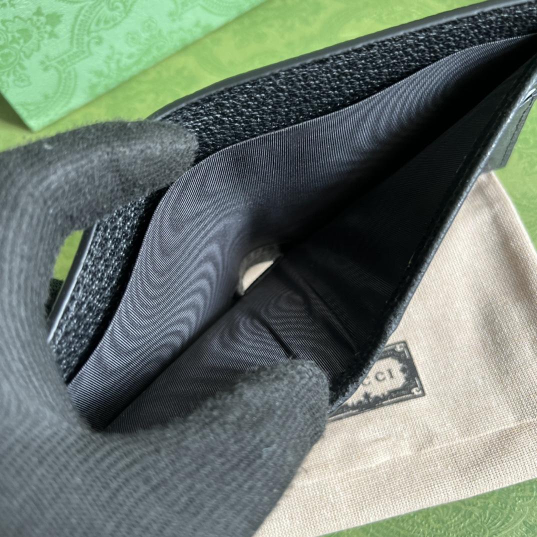 Gucci GG Marmont Leather Bi-fold Wallet - DopestKickz