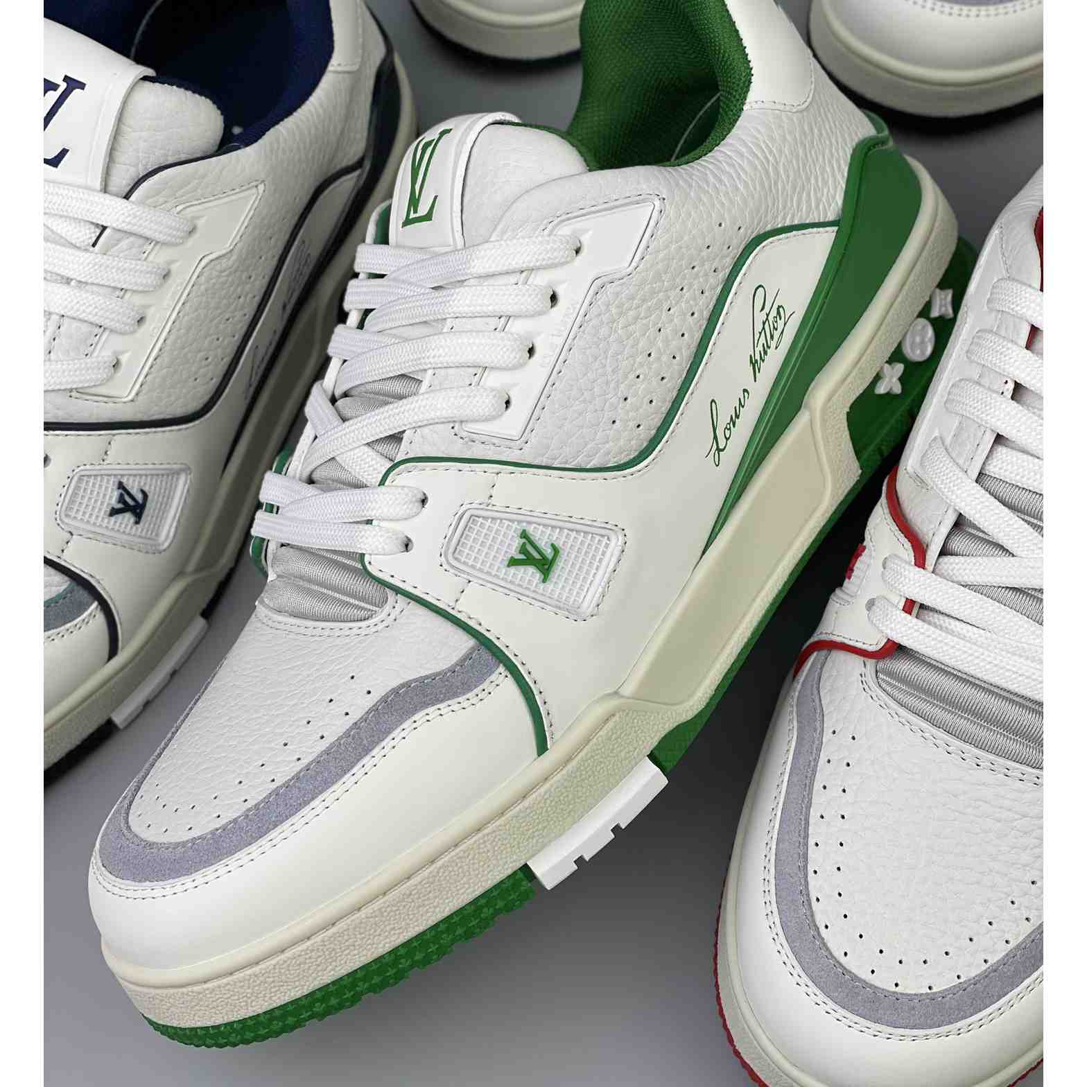 Louis Vuitton Trainer Sneaker (Upon UK Size) - DopestKickz