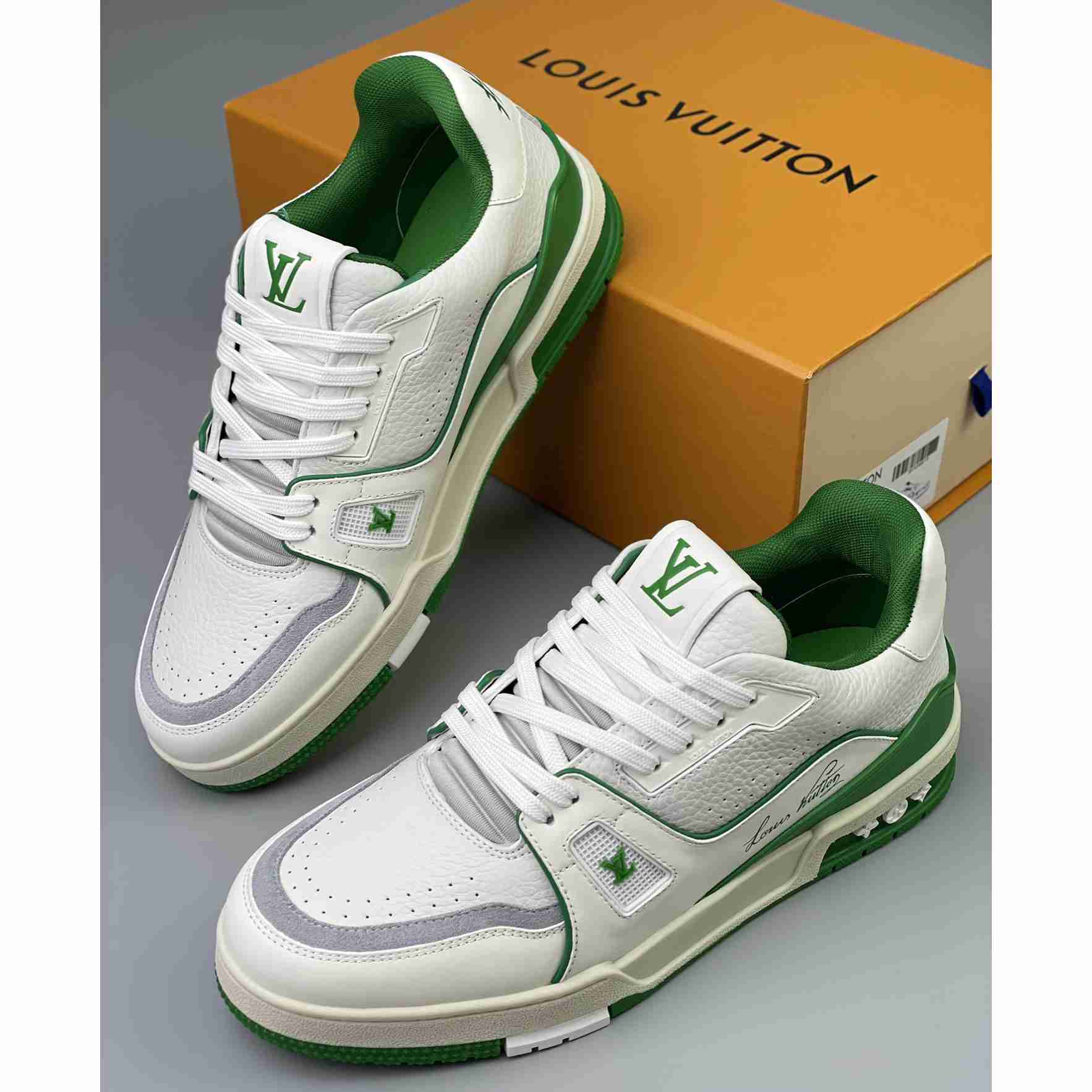 Louis Vuitton Trainer Sneaker (Upon UK Size) - DopestKickz