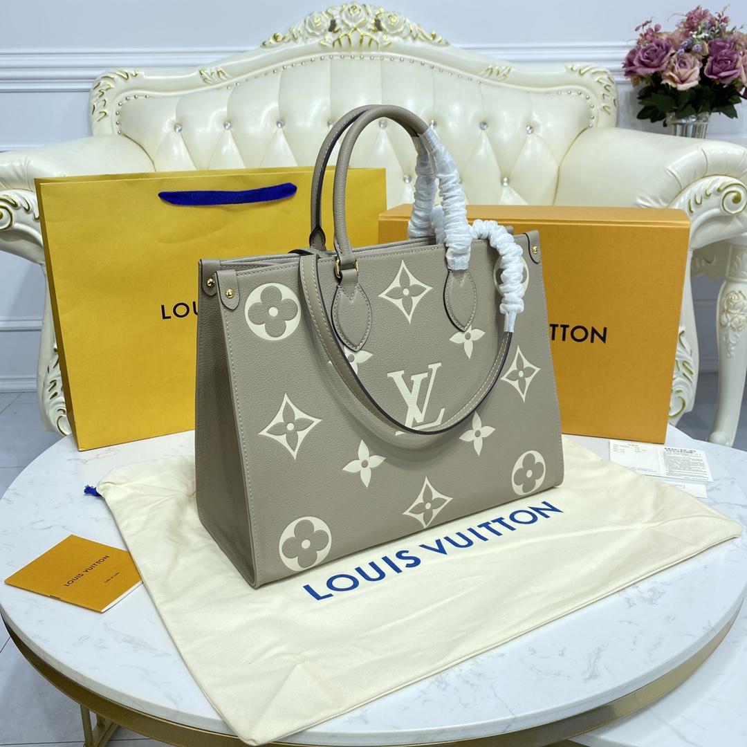 Louis Vuitton OnTheGo MM Tote Bag(34-26-13cm)  M45494 - DopestKickz