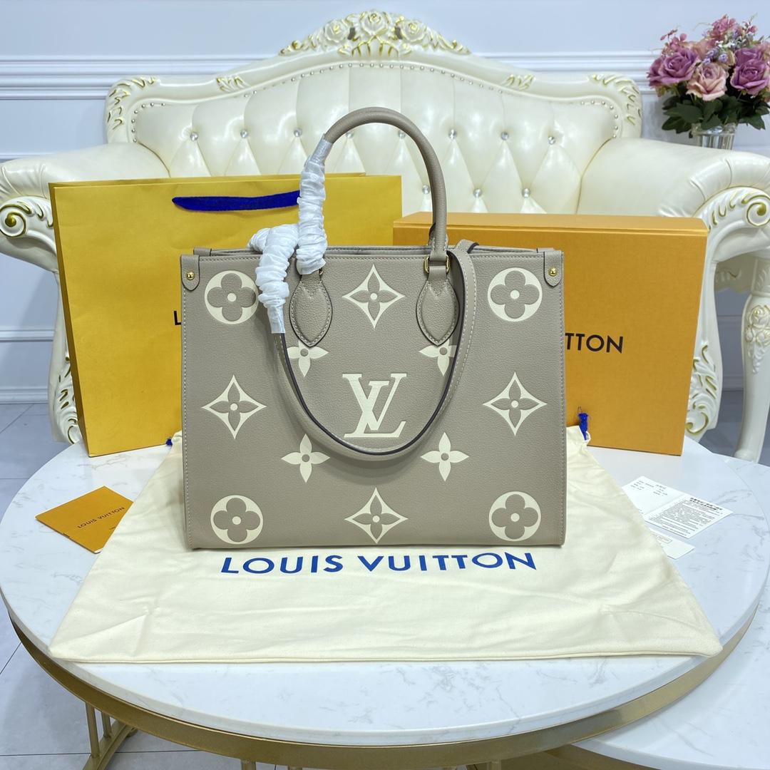 Louis Vuitton OnTheGo MM Tote Bag(34-26-13cm)  M45494 - DopestKickz