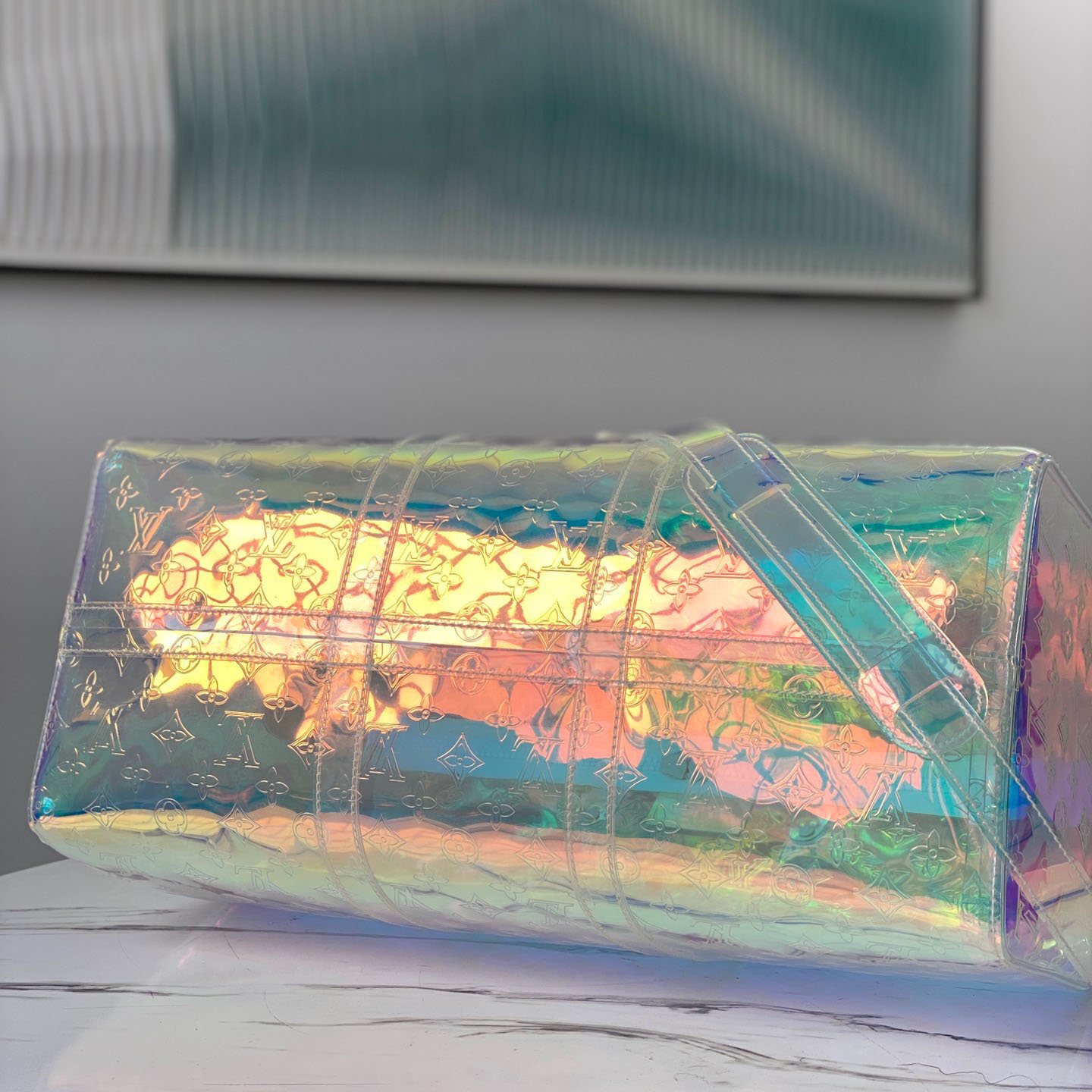 Louis Vuitton Keepall Bandouliere 50 Prism (50-29-23cm)  m53271 - DopestKickz