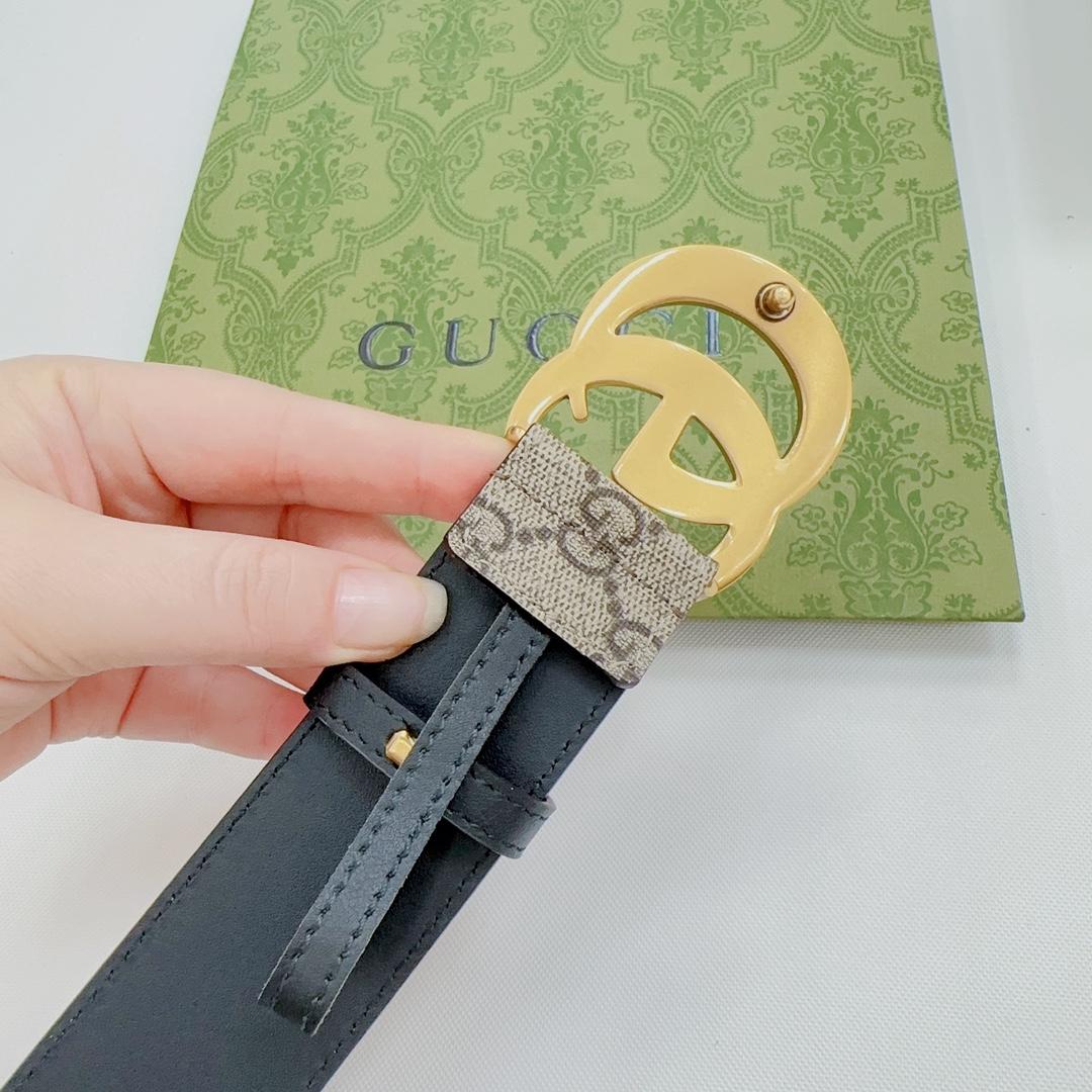 Gucci GG Marmont Reversible Belt - DopestKickz