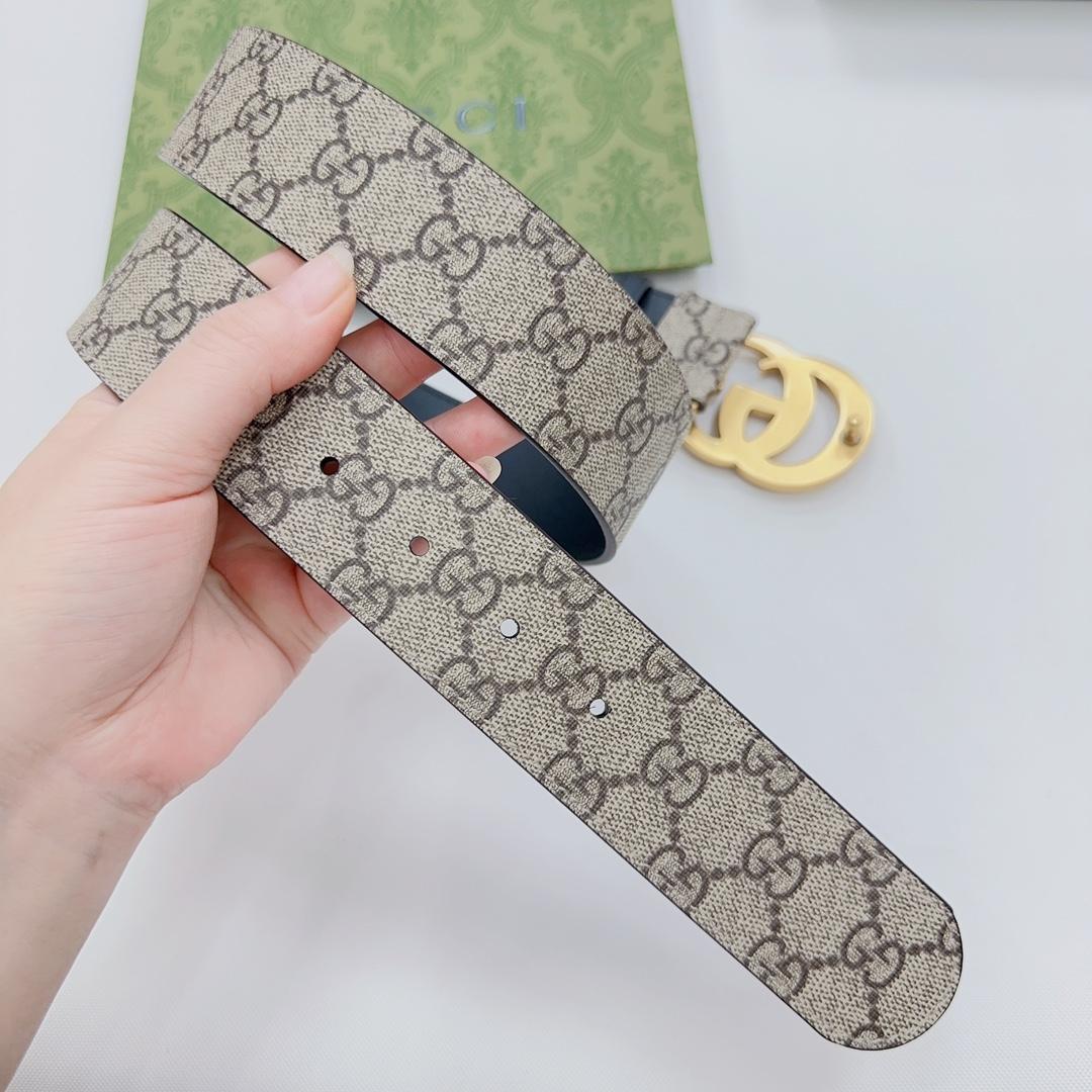 Gucci GG Marmont Reversible Belt - DopestKickz