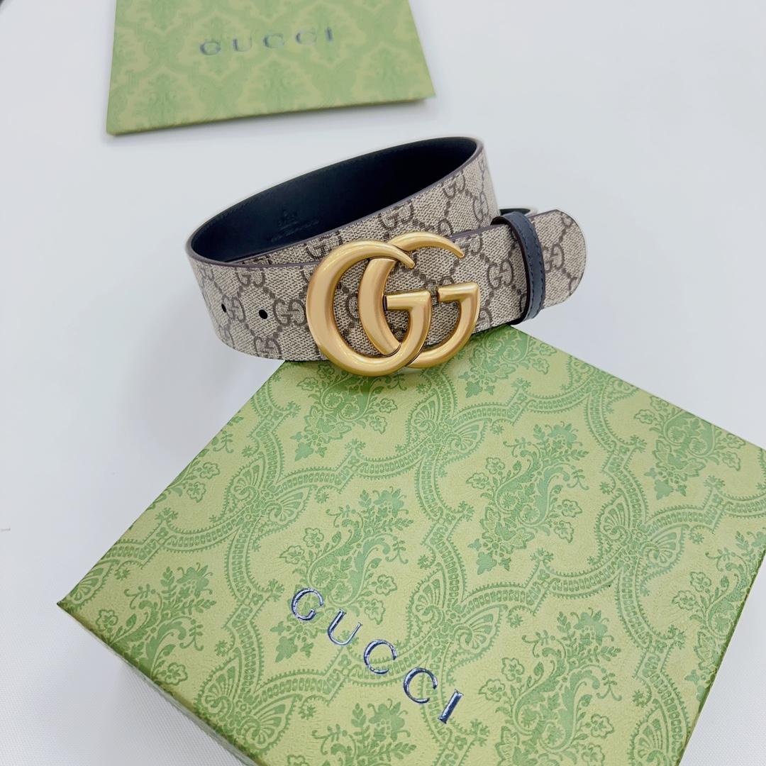Gucci GG Marmont Reversible Belt - DopestKickz