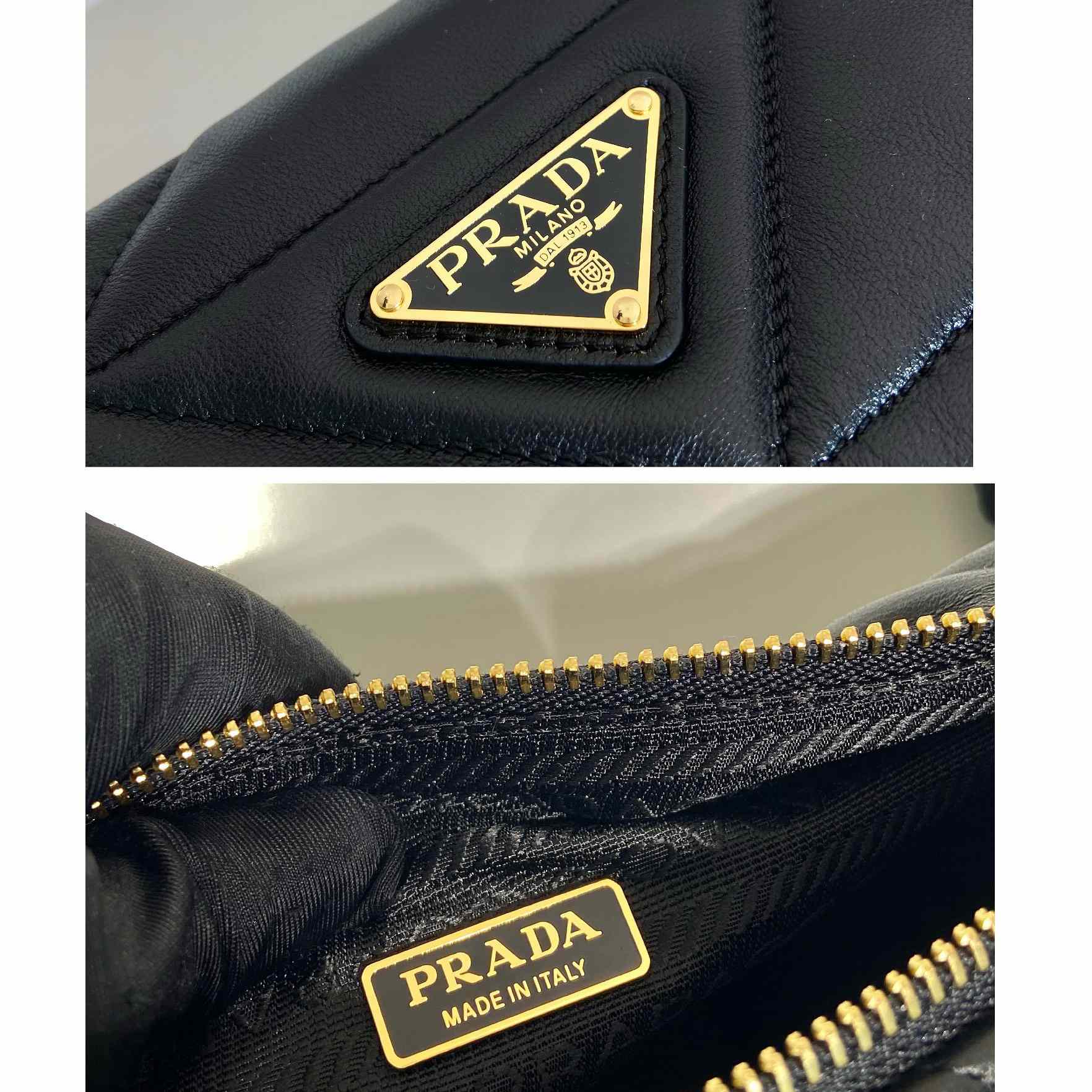 Prada Triangle Leather Bag(26-15-11cm) - DopestKickz