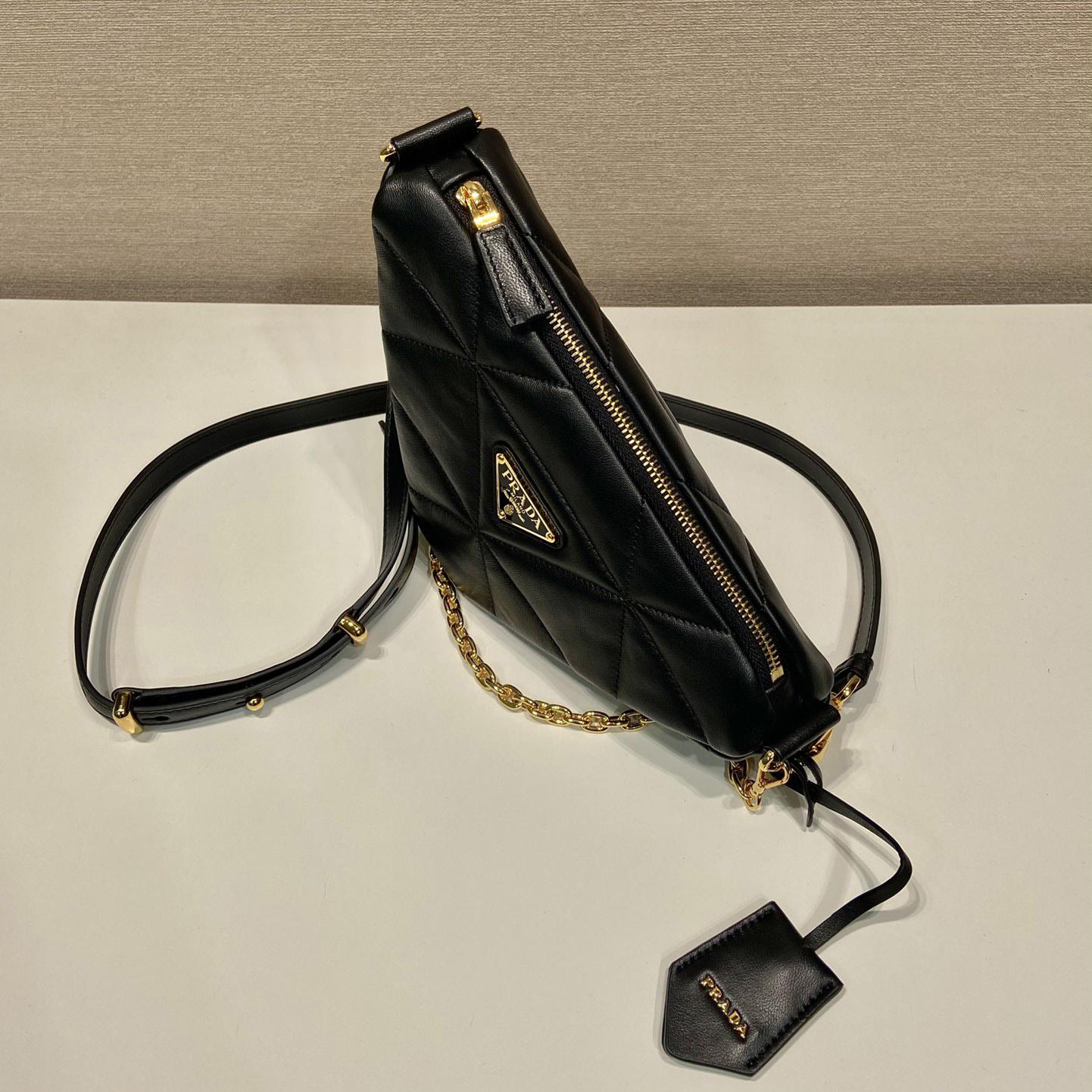 Prada Triangle Leather Bag(26-15-11cm) - DopestKickz