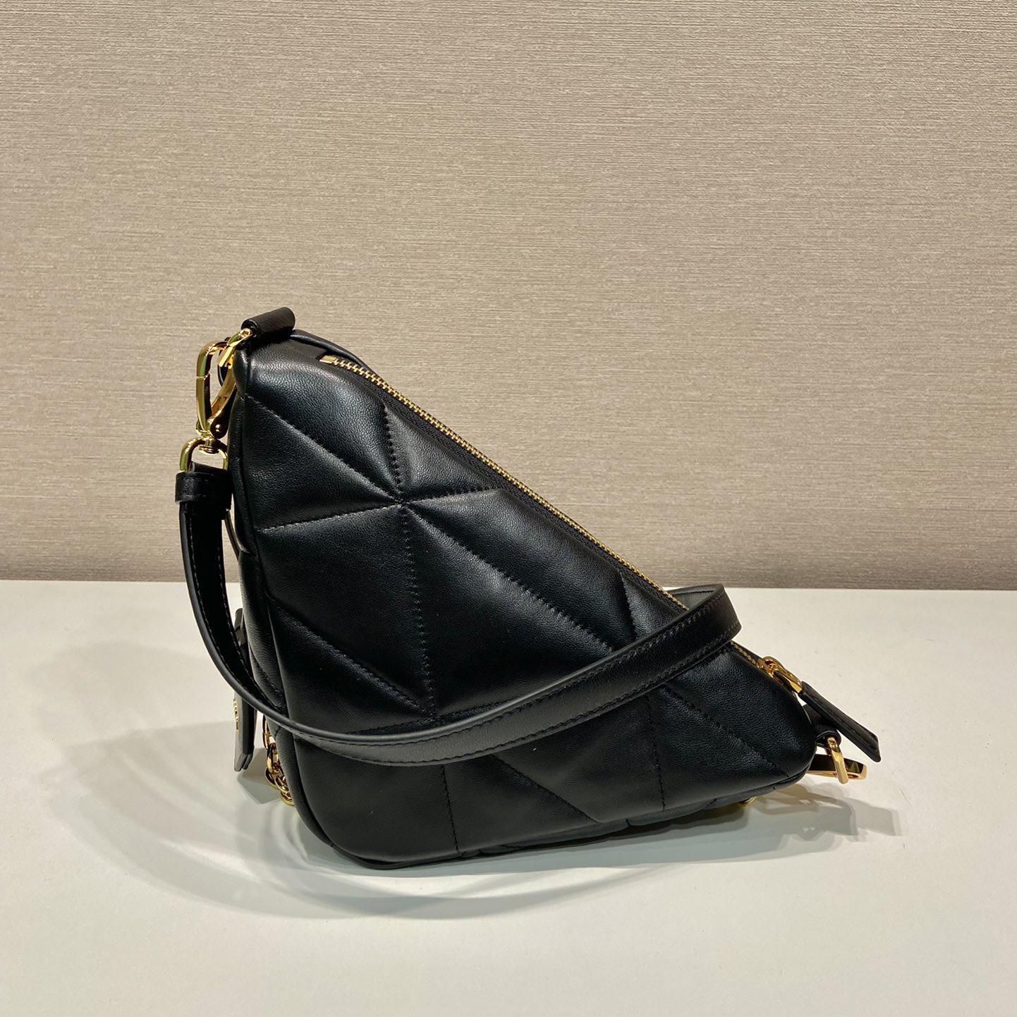 Prada Triangle Leather Bag(26-15-11cm) - DopestKickz