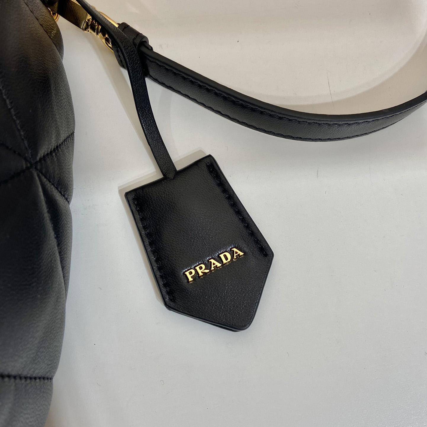 Prada Triangle Leather Bag(26-15-11cm) - DopestKickz